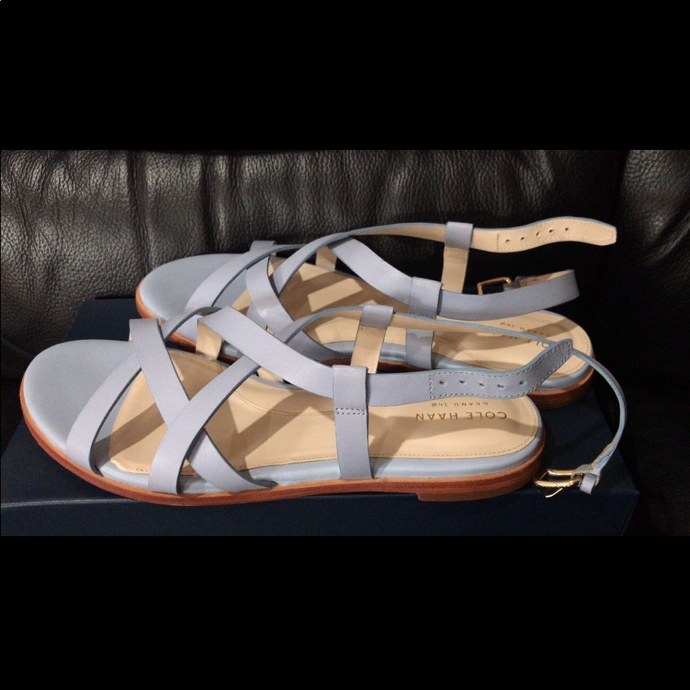 Cole Haan baby blue sandal